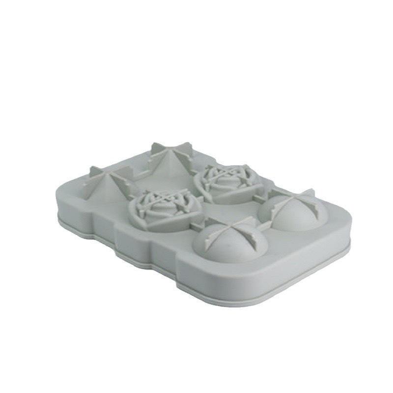 Silicone Ice Cube Mold Set: Long Strip, 6 Squares, 6 Balls, 15 Grids, 37 Grids, Skull Shapes with Lid.