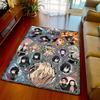 Demon Slayer Anime Theme Carpet Rug Soft Floor Mat Non Slip Grip for Living Room Bedroom Decoration -QJY