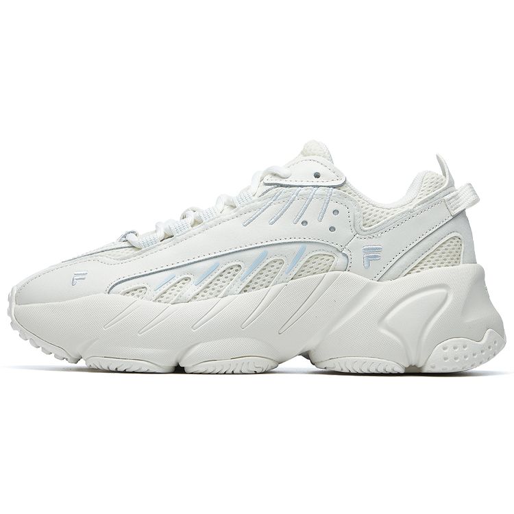 FILA ADE Retro Versatile Fabric Non-Slip Breathable Low-Top Casual Running Shoes Women sneakers White Blue F12W031104FWA 39
