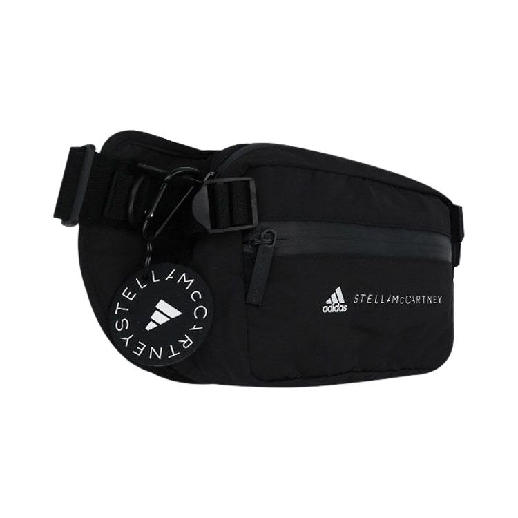 Adidas Sports Casual Recycled Nylon Waist Bag Regular Women Bags Black HB5781