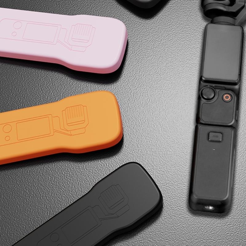 Silicone Protective Case Covers Screen Lens Protections For Pocket 3 Camera Case Screen Shield Easy Installation