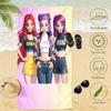 1pc Kpop Beach Towel Quick Dry Soft for Yoga Travel Swimming Camping Gift