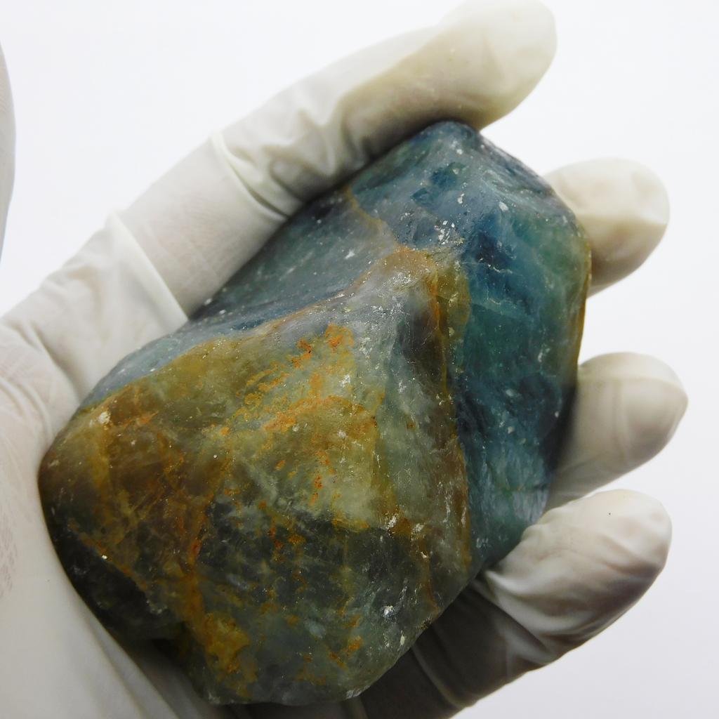 Fluorite Natural Multi Color 1510.6 Ct Uncut Rough Loose Gemstone