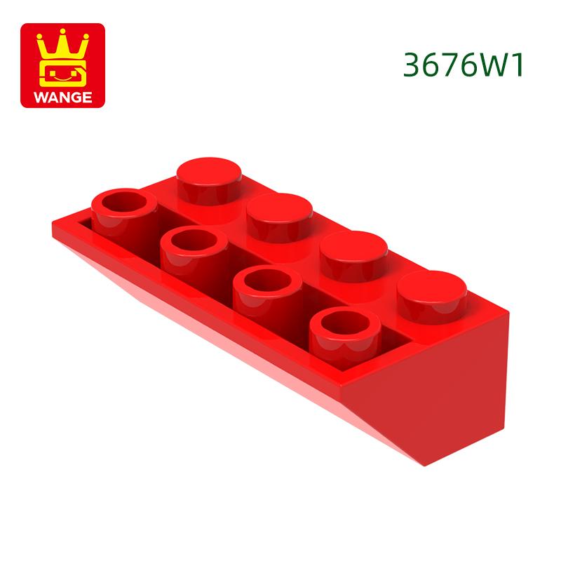 Non-Toxic 32Pcs/Lot 3676W1 Slope Inverted 45° 4X4 Building Block Moc Color Accessories Compatible With Brick Diy Children'S Toy