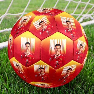 1pc Cr7 Size 5 Soccer Football Machine Sewn Outdoor Universal Football for Football Accessories