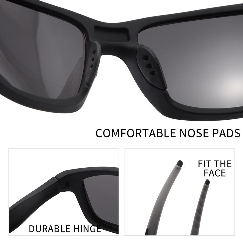 Men's Casual Fishing Polarized Glasses Anti UV Platform Lure Boat Cycling Sunglasses