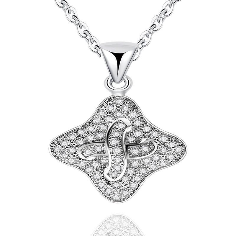 

Модное легкое роскошное бриллиантовое ожерелье для женщин, простое и универсальное, изысканное, с подвеской из циркония, на ключицу, цепочка