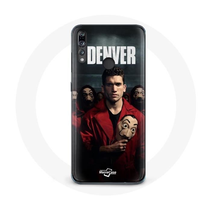 Coque - La Casa De Papel - Huawei P30 Lite - Souple - Noir - Mixte