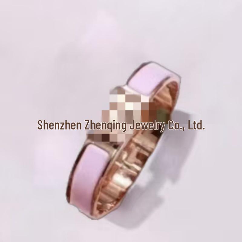 Náramek s písmenem H pozlacený 18k smaltovaný - Klasická móda, Více barev, Ideální pro páry