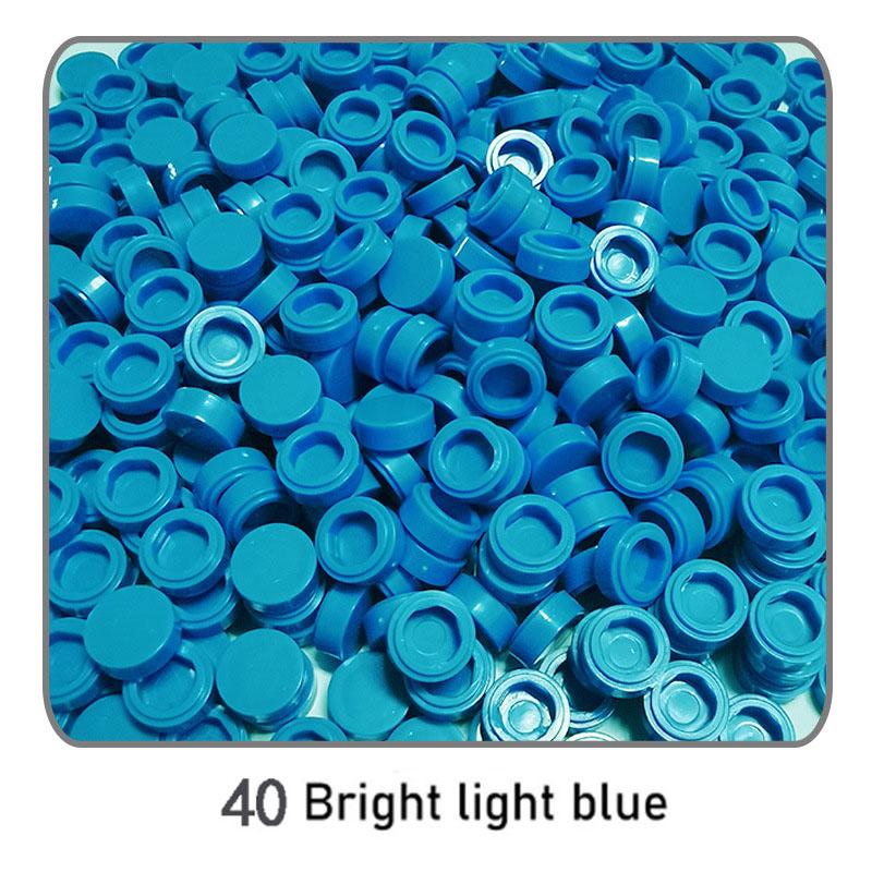 1000 Stück Stadt Bausteine Flache Fliese 1x1 Runde Steine DIY Erleuchten Bausteine Teile 98138 Bausteine für Jungen Mädchen Geschenke Kinder