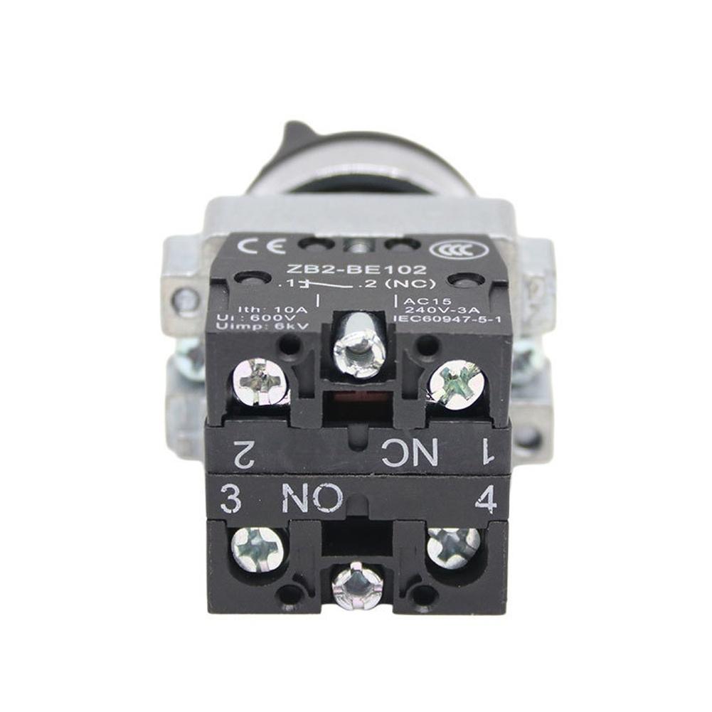 

Rotary Switch LA155P-BD25 IP67 Waterproof 2 Position ON OFF Knob Type for Control Systems 22mm Mounting Diameter China Mainland