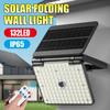 Folding Solar Wall Lights Outdoor Waterproof LED Motion Sensor Light Desk Type Camping Equipment Garden Accessories Wall Garage Gift