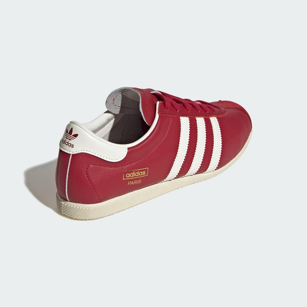 adidas PARIS IH6793 Unisex Originals Sneakers Team Victory Red / Off White / Cream White