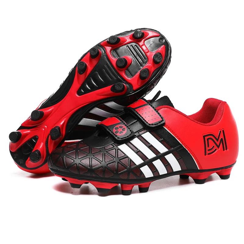 Kids Football Boots Society Soccer Shoes Original Sneaker Children Cleats Professional Training Top Quality Indoor Football Shoe