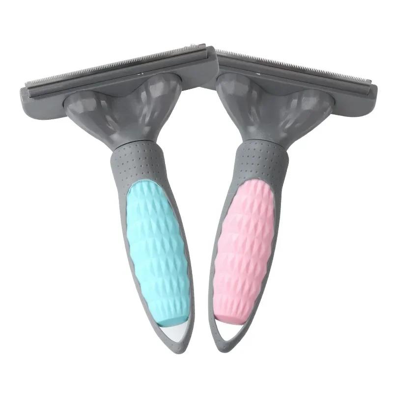 Pet Hair Removal Comb Cat Depilatory Knife Pet Hair Removal Comb Cat and Dog Scraper Knot Remover Golden Retriever Shedding