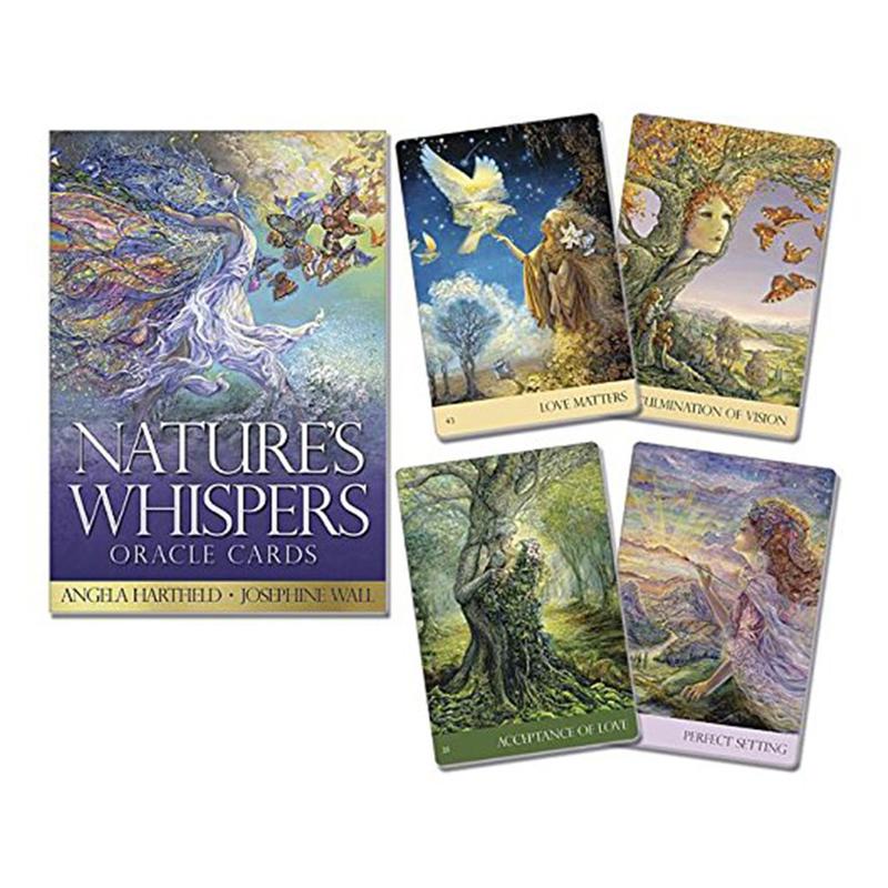 Tarot Cards Nature's Whispers Oracle Cards Board Games Party Supplies for Adult Children