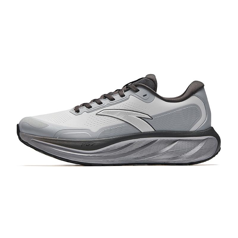 Anta Leather Travel Step 2.5 PG7 Cushioning Durable Running Shoes Men Running Shoes Cloud-Gray 112545545-10