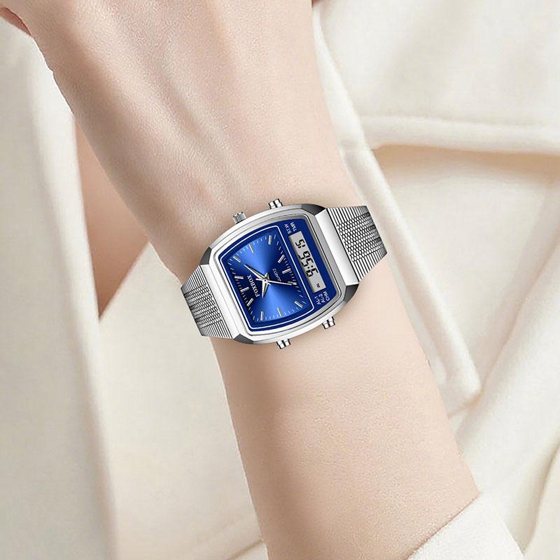 New Women Watch Top Brand Luxury Square Digital Watch For Women Fashion Elegant Sports Waterproof Quartz Watch Femme