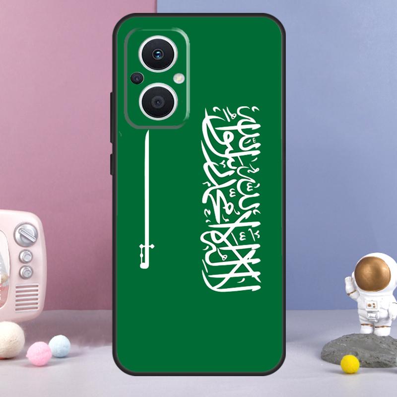 Kingdom of Saudi Arabia Flag Funda For OPPO Reno 12 F 11F 13F 14F 10 11 13 14 Pro 7 8 Lite OPPO Find X9 X6 X5 X8 Pro Case