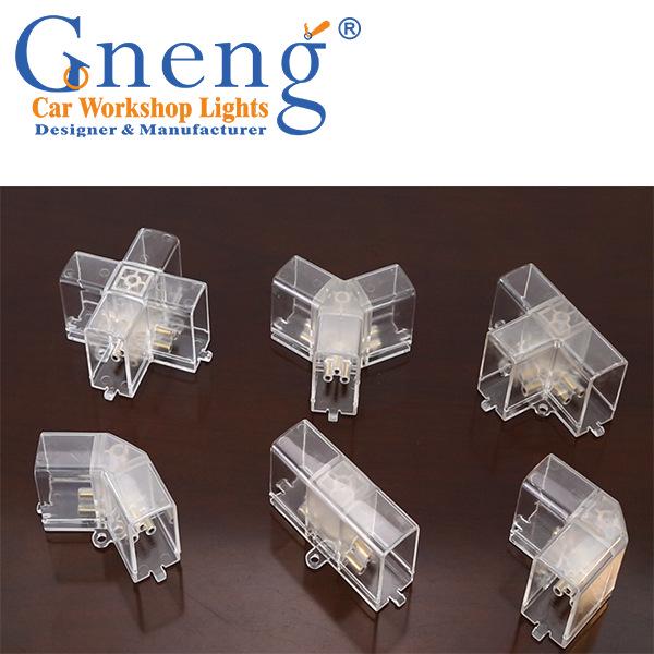 Hexagonal Honeycomb LED Ceiling Light for Garage, Gym, Barber Shop, Supermarket - Energy-Saving Lighting.
