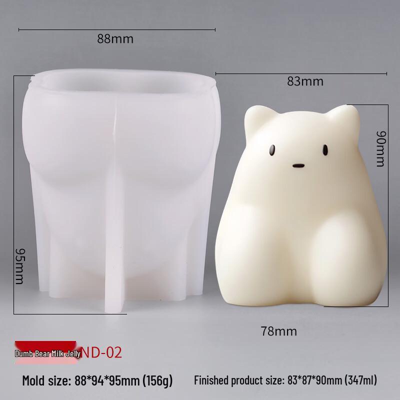 Animal-Themed Silicone Baking Molds