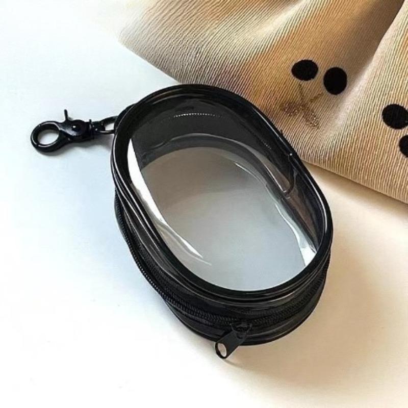 Transparent Data Cable Storage Bag, Travel Charger, Cable Management Protection, Visual Multi-purpose Organization Portable Bag