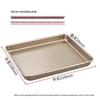 MOLUONA Enamel Shallow Baking Pan