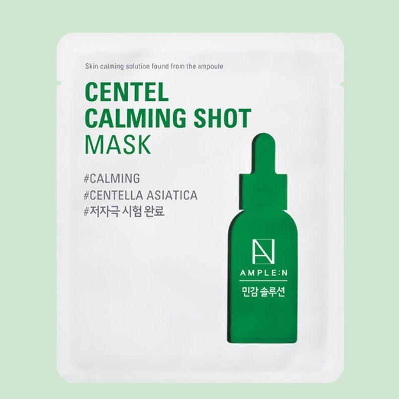 

AMPLE:N Centel Calming Shot Soothing Mask 25ml (10/20/30 sheets) 10 sheets