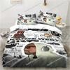 3D Rapper Kanye West Bedding Set Duvet Cover Bed Set Quilt Cover Pillowcase Comforter King Queen Size Boys Adult Bedding Set9639