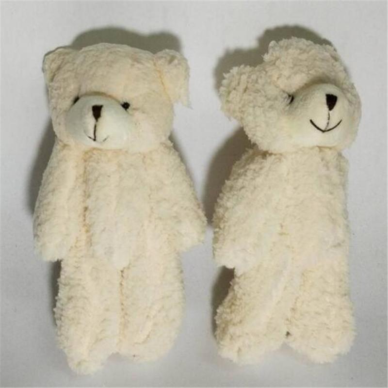 Pearl Velvet Joint Bear Toys Malý přívěsek Mini roztomilí medvídci Hračka Měkká vycpaná zvířátka pro děti 13CM