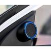 Fit For 2016 2017 2018 Toyota Corolla Blue Front Door Speaker Cover Trim 2pcs