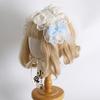 Flower Island Butterfly Hair Accessories for Girls Multi-colored Original Lolita Headband Sweet Lace Bow Cute Ballet Hair Clips