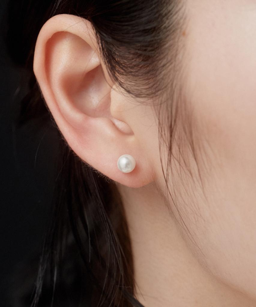 Novice Tokyo Pearl Stud Pierce [Stainless] / Gold