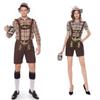 New German Oktoberfest Costume For Men And Women Adult Lederhosen Beer Festival Outfit