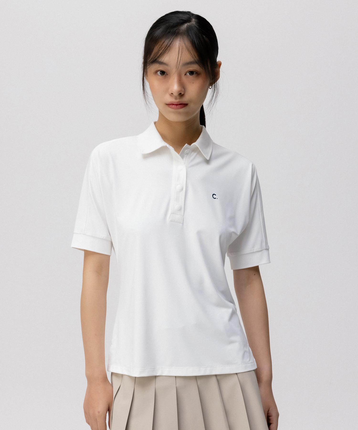 [24Ss Clove] Slim Polo Shirt (White) White/Free