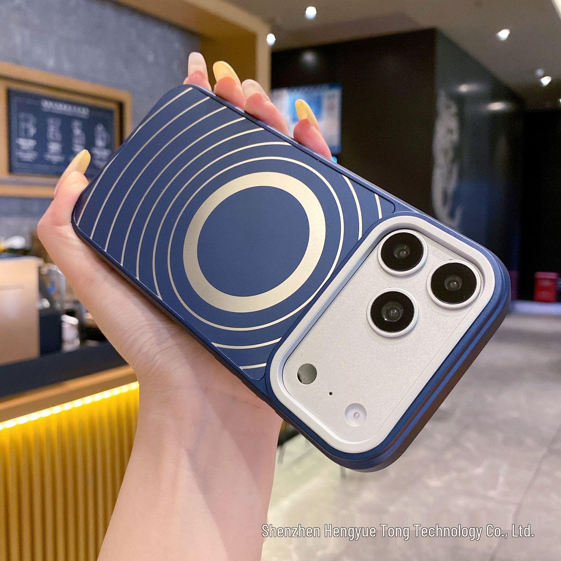 

Wave Pattern Magnetic Case for iPhone 17 Promax, 16 Pro, 15/14 iPhone 17 Pro