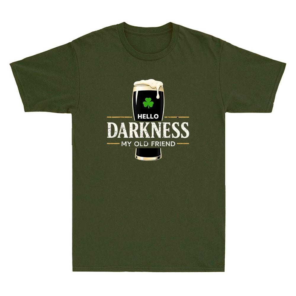 Hello Darkness My Old Friend Vitamin G Funny Drinking Quote Retro Unisex's T-Shirt