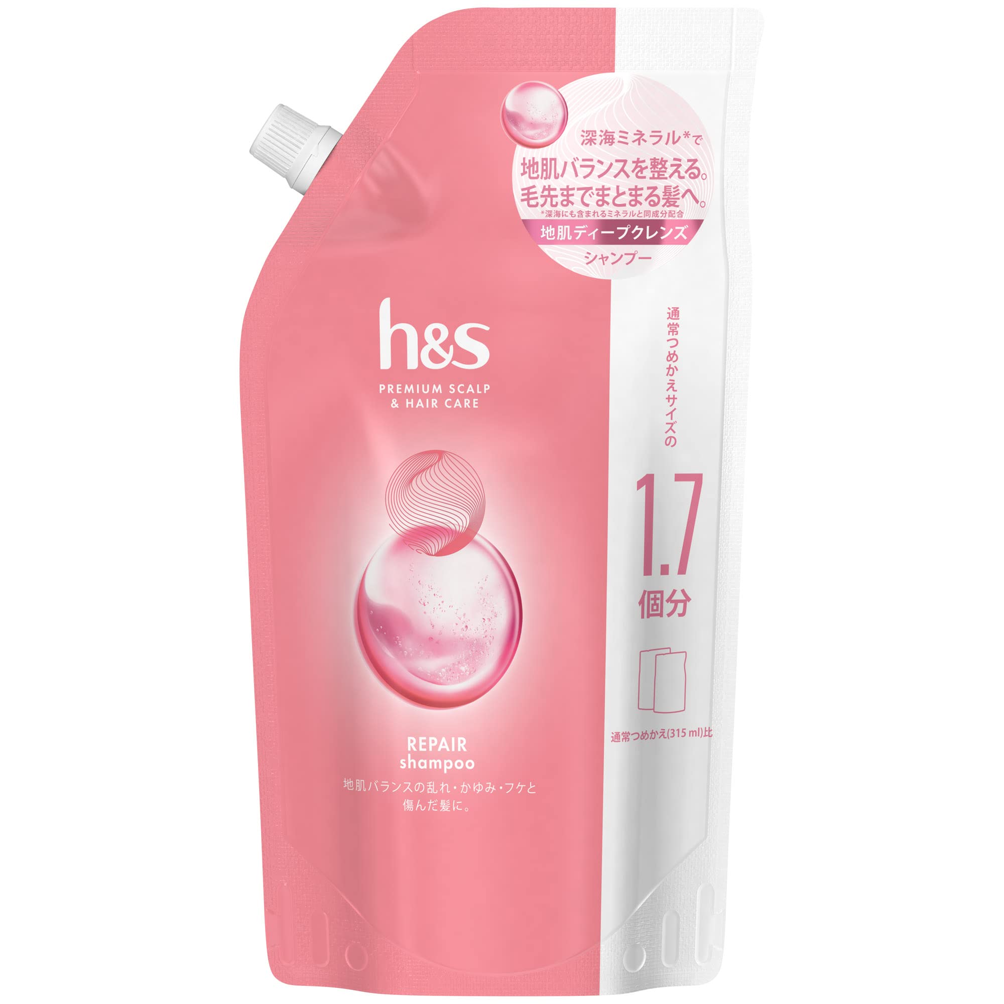 

h&s shampoo refill extra large 550mL Repair H&S