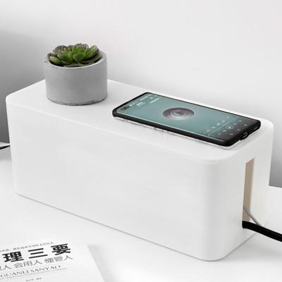 Steckdosenleistenbox, wasserdicht, staubdicht, Kabelmanagement, Kunststoff, Desktop-Ladegerät, Steckdosen-Organizer, Heimbedarf