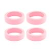 4Pcs Silicone Luggage Wheel Covers Noise Resistant Suitcase Caster Protector Anti-Wear Spinner Wheel Accessories
