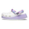 Crocs Classic Clog EVA Round Toe Perforated Shoes Unisex clogs White Purple 207772-577