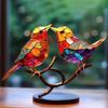 Colorful Birds Ornament Modern Style Tabletop Bird Decoration Home Decor Gift Perfect For Living Room Bedroom Office