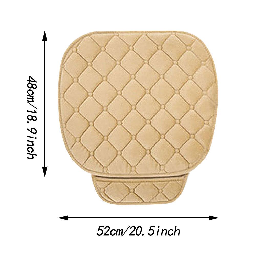 1PC Universal Winter Warm Κάλυμμα Καθίσματος Αυτοκινήτου Αντιολισθητικό Κάθισμα Μπροστινής Καρέκλας Αναπνεύσιμο Μαξιλάρι Προστατευτικό Καθίσματος Αυτοκινήτου Καλύμματα Καθισμάτων για Αυτοκίνητα