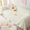 Simple Style Large Herringbone Plush Sofa Towel Universal Living Room Universal Cover Cover