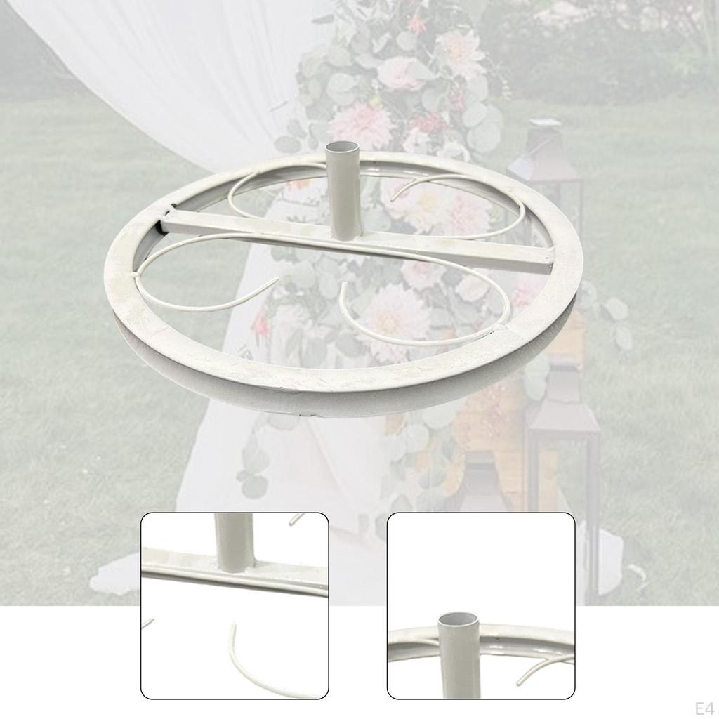 Flower Pole Display Stand Base for Large Floor Standing Flowers,DIY,Multifunction Easy To Use