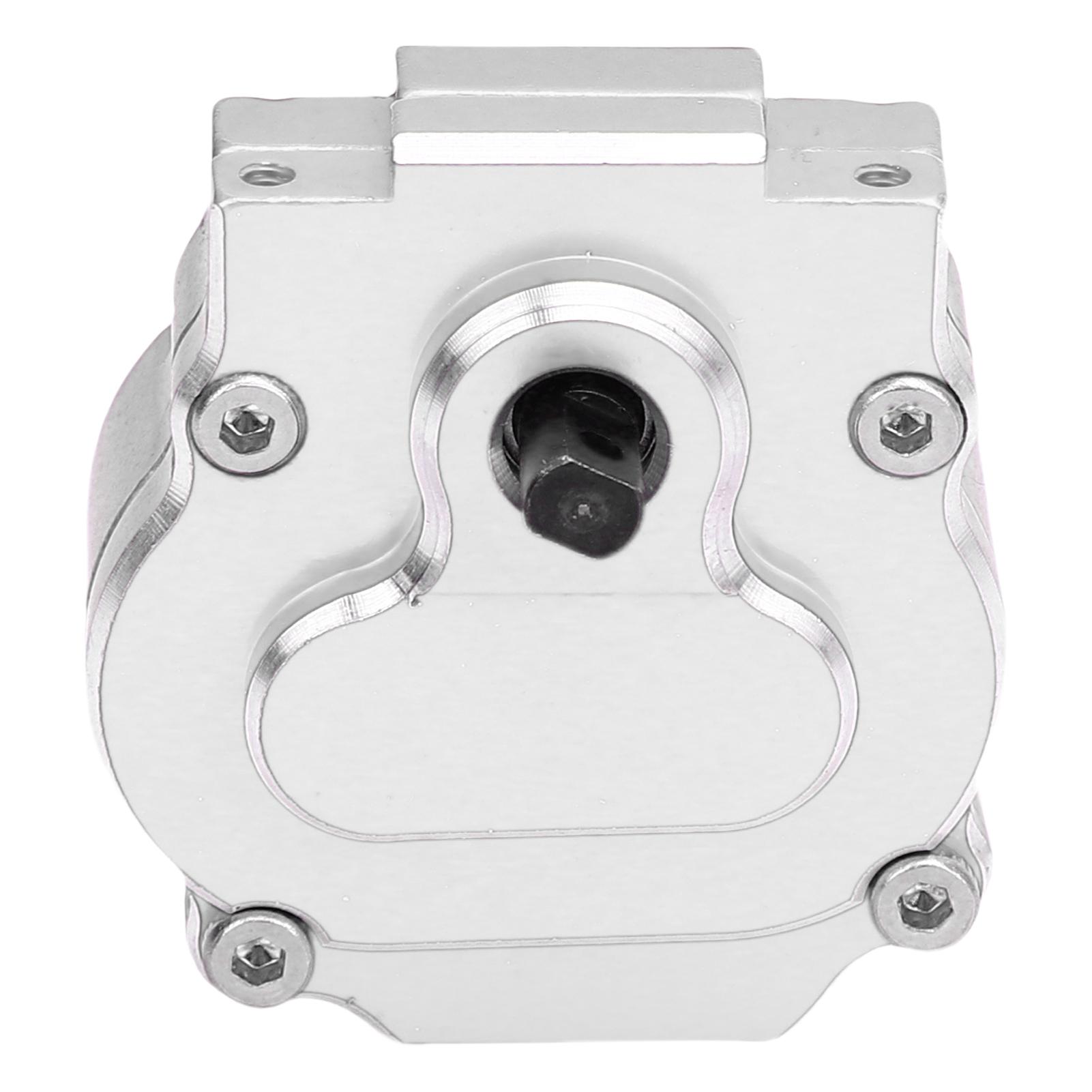 

24:1 Complete Transmission Gearbox CNC Aluminum Alloy Replacement for Redcat Ascent 18 1 18 RC Crawler Car Upgrade Part Silver срібний