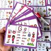 Flash Card, English Word Card, Educational Card, Educational Puzzle Toy, Children's Gift, Teacher's Teaching Aid 20ml