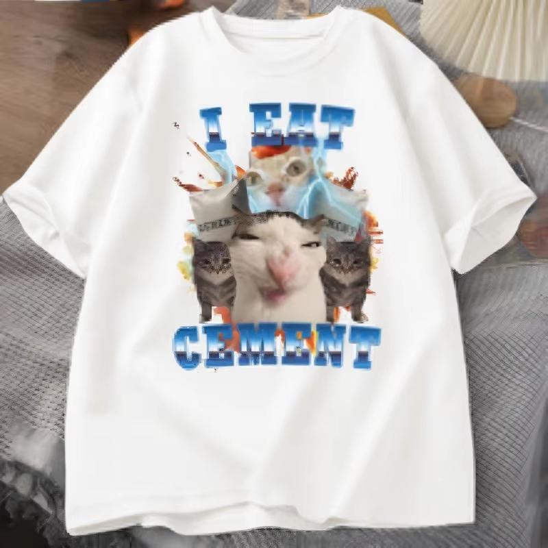 Unisex Meme Animal Graphic Tshirt Funny Internet Meme Print Casual Streetwear Tee Unisex Unisex Humor Animal Lover Gift