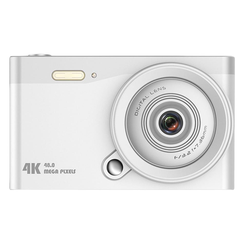4K Video Camera Auto Focus HD Photography Travel Selfie Camera 48MP Kids Campus Selfie Mini Camera 16X Zoom 2.8 Inch IPS Screen