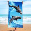 Multi-size Microfiber Beach & Surfing Towel - Absorbent & Stylish Prints